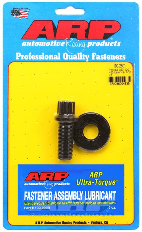 ARP Balancer Bolt Kits | Multiple Pontiac Fitments (190-2501)
