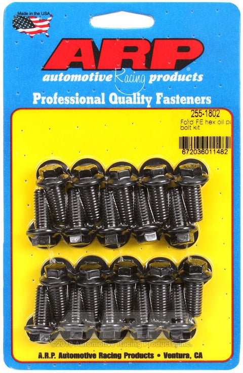 ARP Oil Pan Bolt Kits | Multiple Ford Fitments (255-1802)