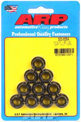 ARP M10 x 1.25 12pt Nut Kit (300-8364)