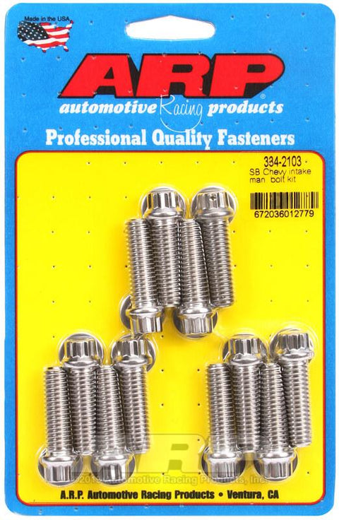 ARP Intake Manifold Bolt Kits | Multiple Chevrolet Fitments (334-2103)