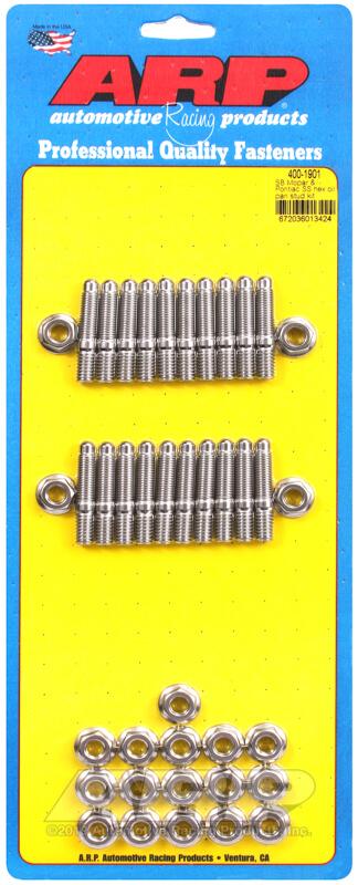 ARP Oil Pan Stud Kits | Multiple Mopar/Pontiac Fitments (400-1901)