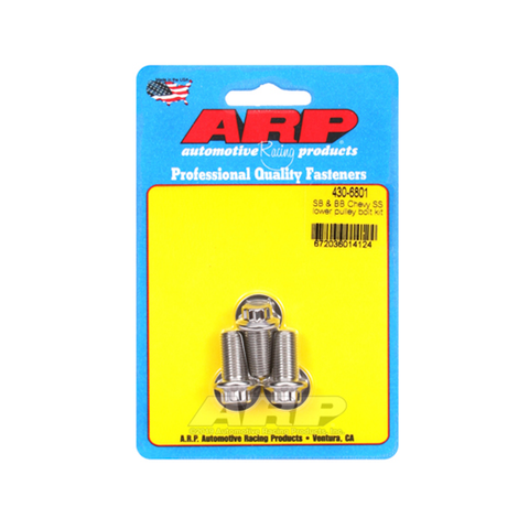 ARP Lower Pulley Bolt Kit | Multiple Chevrolet Fitments (430-6801)