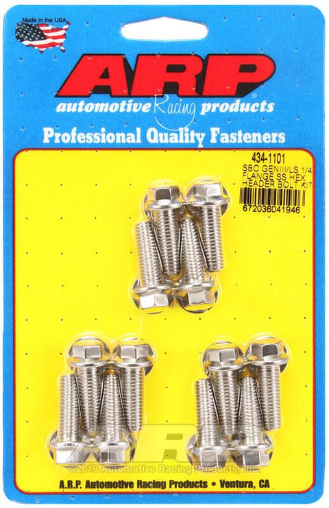 ARP Header Bolt Kits | Multiple Chevrolet Fitments (434-1101)