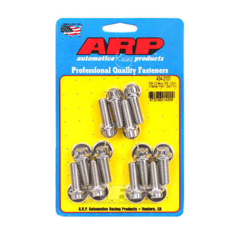 ARP Intake Manifold Bolt Kits | Multiple Chevrolet Fitments (434-2101)