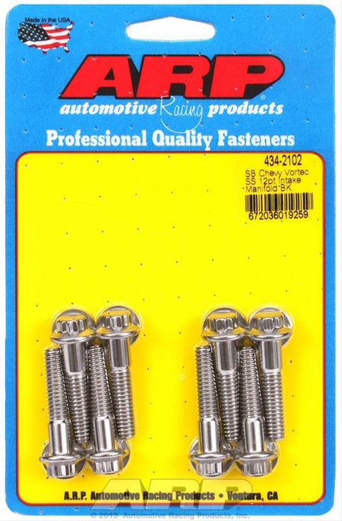 ARP Intake Manifold Bolt Kits | Multiple Chevrolet Fitments (434-2102)