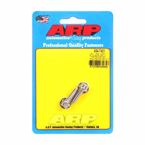 ARP Thermostat Hsg Bolt Kit | Multiple Chevrolet Fitments (434-7401)