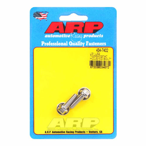 ARP Thermostat Hsg Bolt Kit | Multiple Chevrolet Fitments (434-7402)