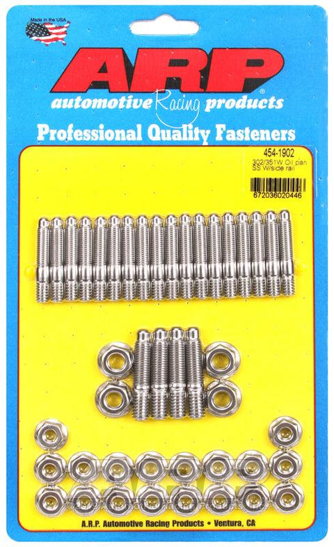 ARP Oil Pan Stud Kits | Multiple Ford Fitments (454-1902)