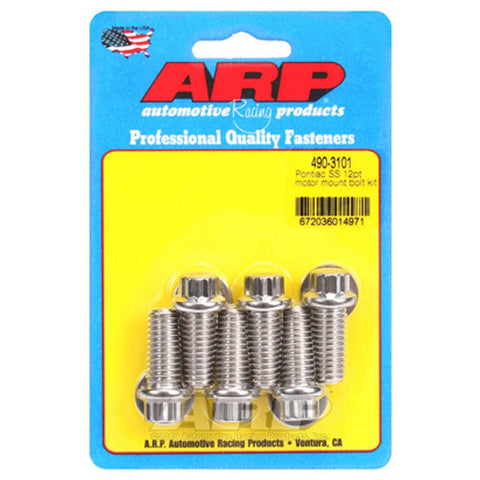 ARP Motor Mount Bolt Kits | Multiple Pontiac Fitments (490-3101)