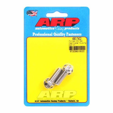 ARP Thermostat Hsg Bolt Kit | Multiple Pontiac Fitments (490-7402)