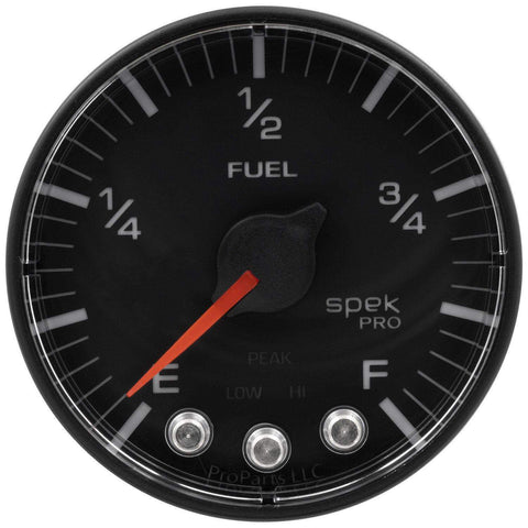Autometer Spek-Pro 2 & 1/16" Programmable Fuel Level Gauge