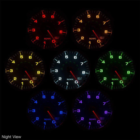 Autometer Spek-Pro 2 & 1/16" Programmable Fuel Level Gauge