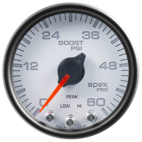 Autometer Spek-Pro 2 & 1/16" Boost Gauge 60PSI