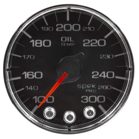 Autometer Spek-Pro 2 & 1/16" Oil Temp Gauge 100-300F