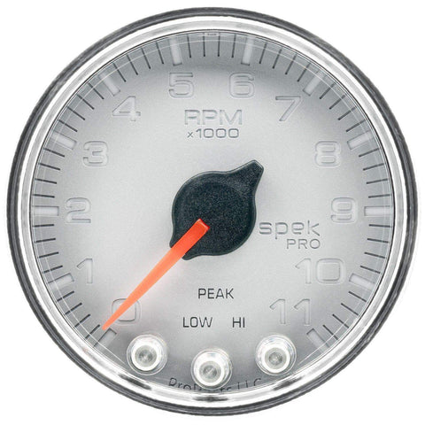 Autometer Spek-Pro 2 & 1/16" Tachometer w/ Shift Light 11K RPM