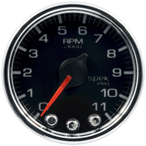 Autometer Spek-Pro 2 & 1/16" Tachometer w/ Shift Light 11K RPM