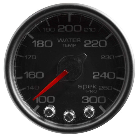 Autometer Spek-Pro 2 & 1/16" Water Temp Gauge 100-300F