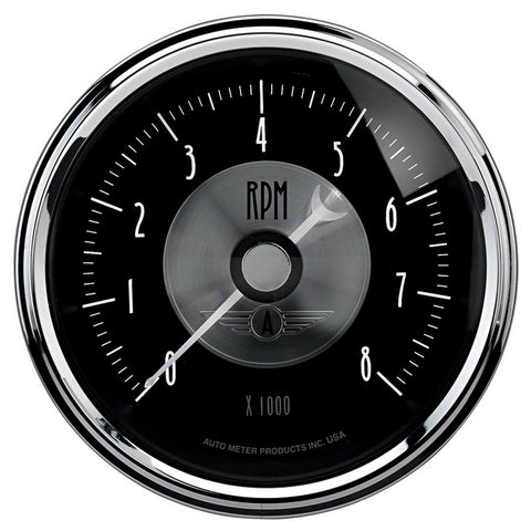 Auto Meter Prestige Black Diamond 3-3/8" Tachometer (2096)