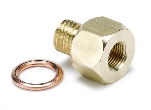 Auto Meter 1/8" NPT to M12x1.5 Electric Temperature or Pressure Adapter | (2277) - Modern Automotive Performance
