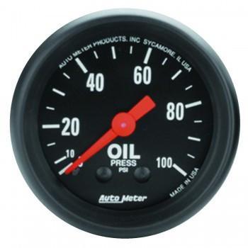 Autometer Z-Series 2-1/16'' Oil Pressure 0-100 PSI Gauge (2604)