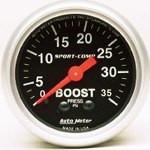 Auto Meter Sport-Comp (2 1/16") 0-35psi 3304 - Modern Automotive Performance

