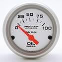 Auto Meter Ultra-Lite Analog Oil Pressure Gauge - Modern Automotive Performance
