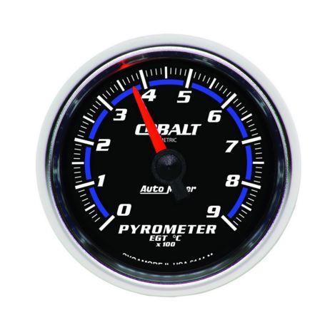 Autometer Pyrometer Cobalt 2-1/16'' Gauge 0-1600 *F (6144)