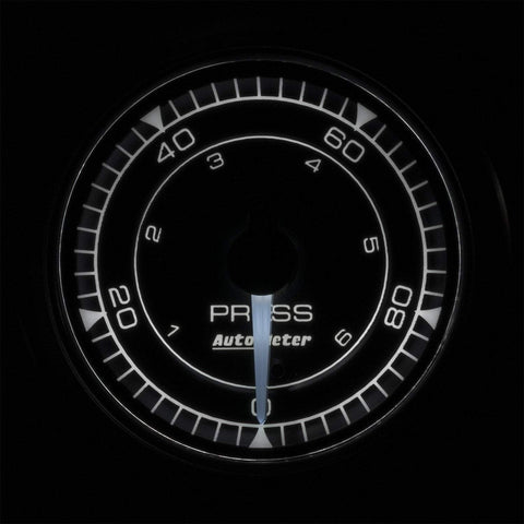 Auto Meter Chrono 2-1/16" 0-100 PSI Pressure Gauge (8153)