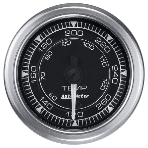 Auto Meter Chrono 2-1/16" 120-280 °F Temperature Gauge (8154)