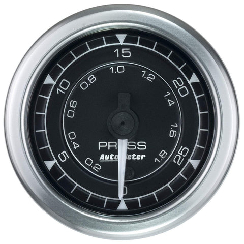 Auto Meter Chrono 2-1/16" 0-30PSI Pressure Gauge (8164)