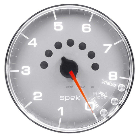 Autometer Spek-Pro 5" Tachometer W/Shift Light 8K RPM