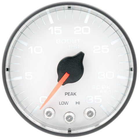 Autometer Spek-Pro 2 & 1/16" Boost Gauge 35PSI