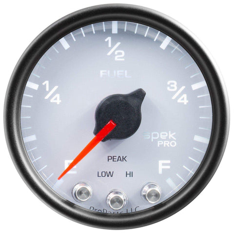 Autometer Spek-Pro 2 & 1/16" Programmable Fuel Level Gauge