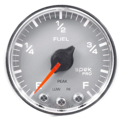 Autometer Spek-Pro 2 & 1/16" Programmable Fuel Level Gauge