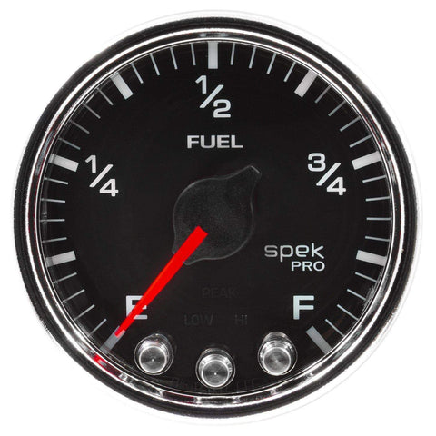 Autometer Spek-Pro 2 & 1/16" Programmable Fuel Level Gauge