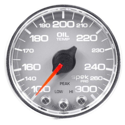 Autometer Spek-Pro 2 & 1/16" Oil Temp Gauge 100-300F