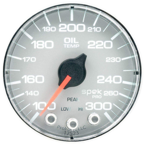 Autometer Spek-Pro 2 & 1/16" Oil Temp Gauge 100-300F