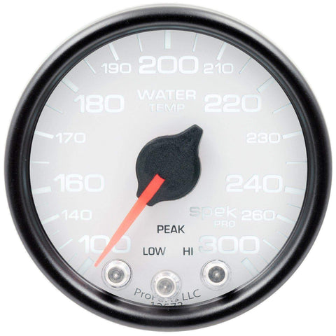 Autometer Spek-Pro 2 & 1/16" Water Temp Gauge 100-300F