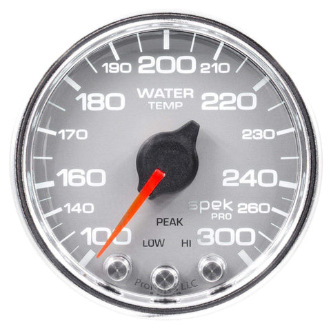 Autometer Spek-Pro 2 & 1/16" Water Temp Gauge 100-300F
