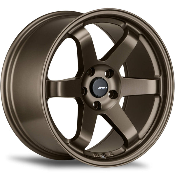 AVID1 AV6 Matte Bronze 17x8 | 5x100 (AV0617805C35BZ) – MAPerformance