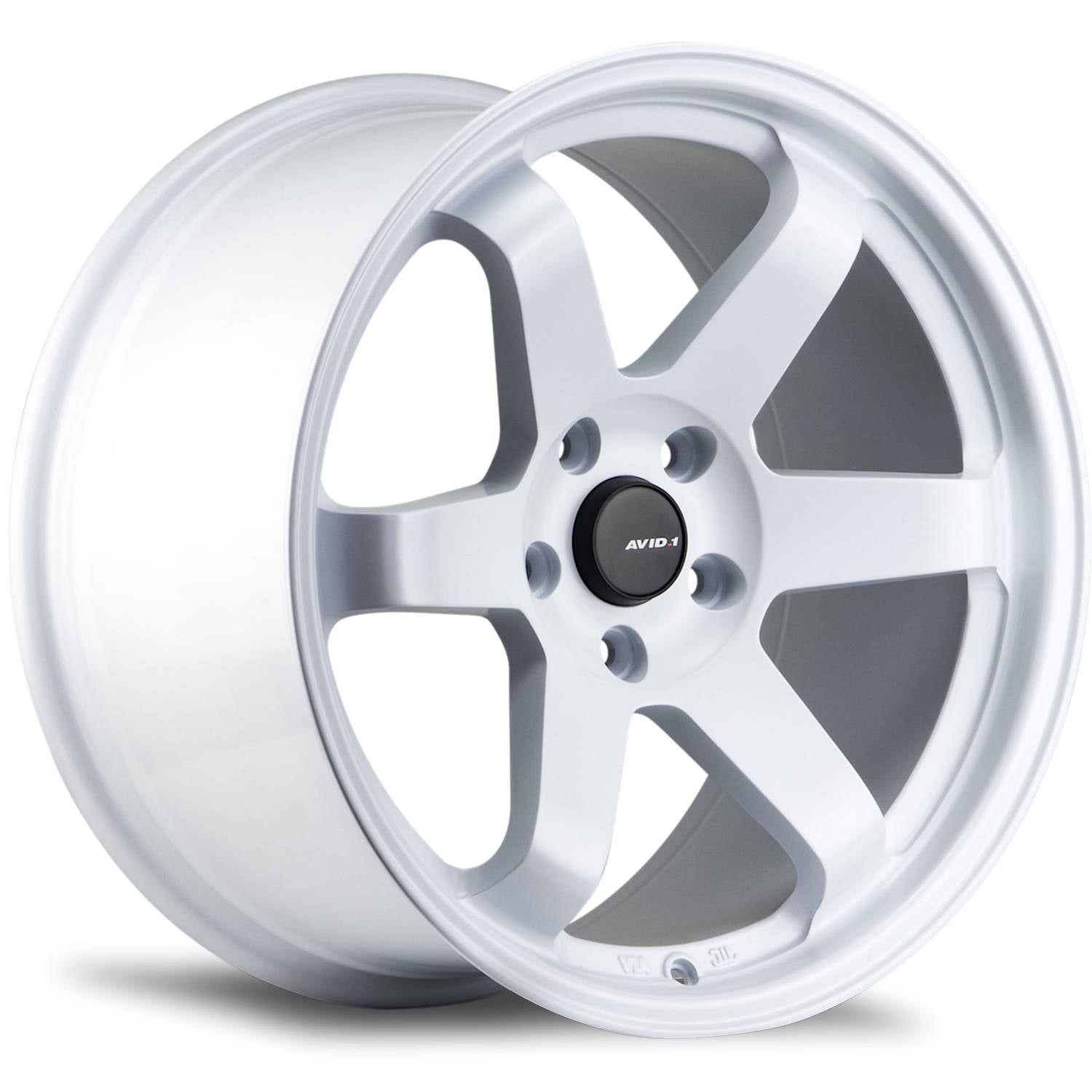AVID1 AV6 Matte White 18x8.5 | 5x114.3 (AV0618855H35WH