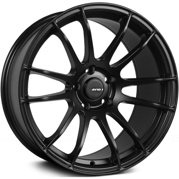 AVID1 AV20 Matte Black 18x9.5 | 5x114.3 (AV2018955H38BK