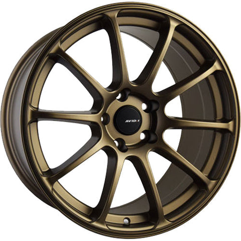 AVID1 AV27 Matte Bronze 18x8.5 | 5x114.3 (AV2718855H35BZ)