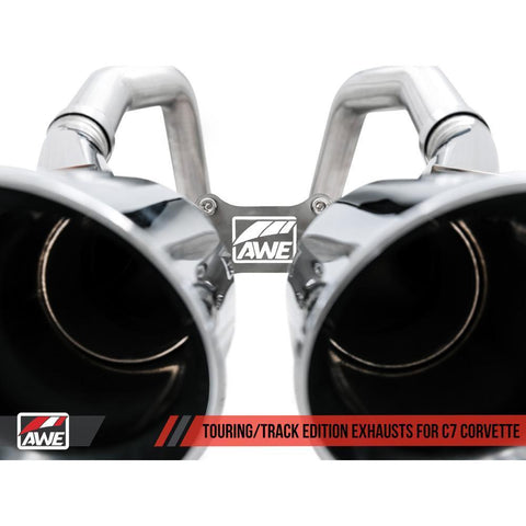 AWE Track Edition Axleback Exhaust | 2015-2019 Chevrolet Corvette C7 w/o AFM Valves
