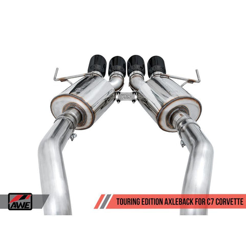 AWE Touring Edition Axleback Exhaust | 2015-2019 Chevrolet Corvette C7 (3015-42133)