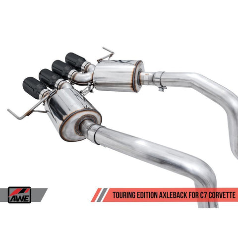 AWE Touring Edition Axleback Exhaust | 2015-2019 Chevrolet Corvette C7 (3015-42133)