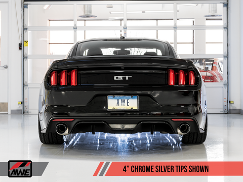 AWE Track Edition Cat-Back Exhaust | 2015-2017 Ford Mustang GT Fastback