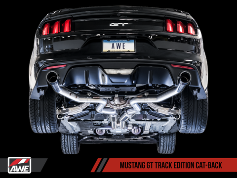 AWE Track Edition Cat-Back Exhaust | 2015-2017 Ford Mustang GT Fastback