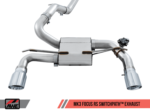 AWE SwitchPath Cat-Back Exhaust | 2016-2018 Ford Focus RS
