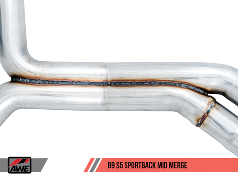AWE Tuning SwitchPath Exhaust | 2018-2023 Audi S5 B9 Sportback (3025-43046)